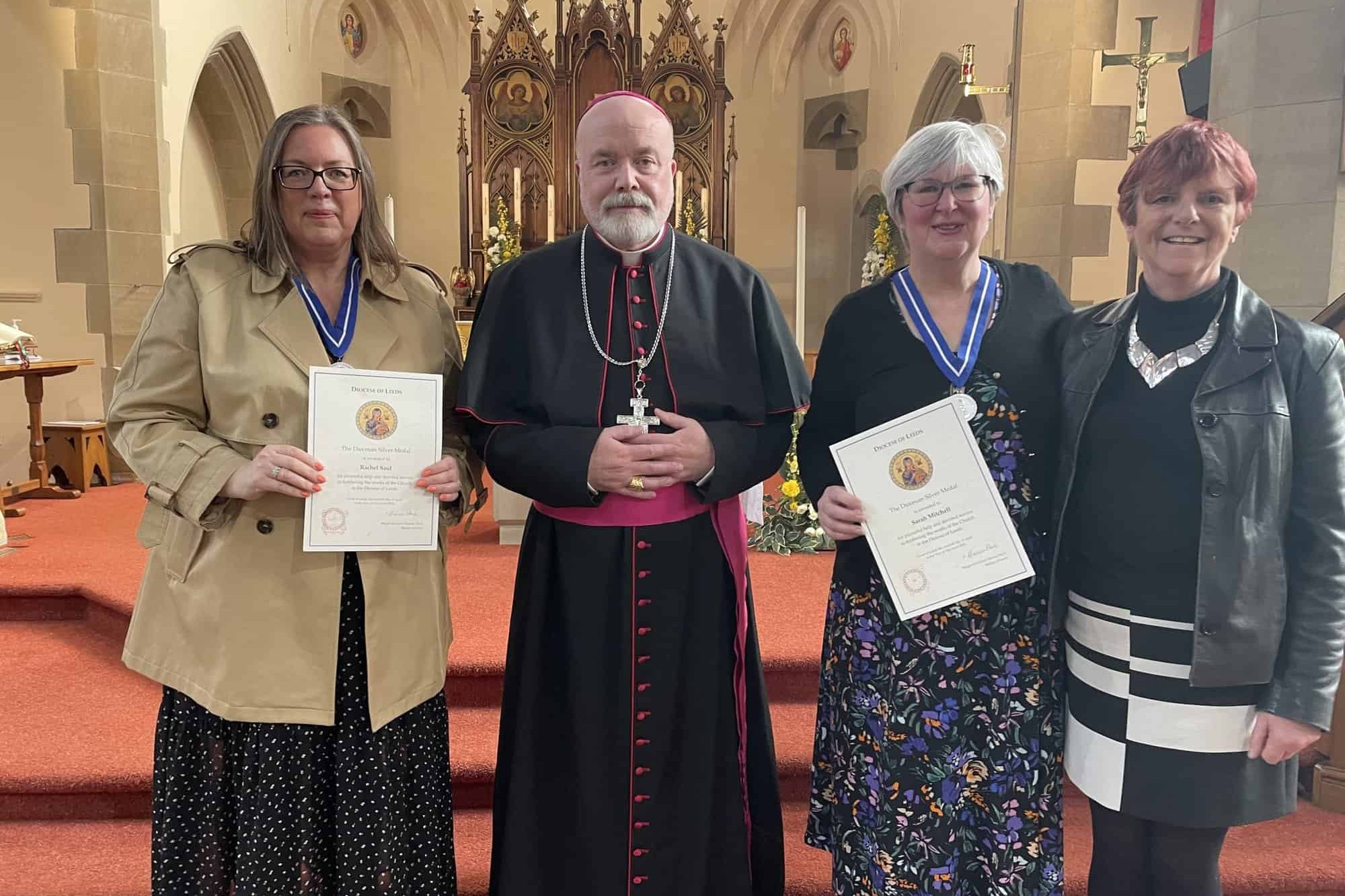 2024 04 07 Volunteers Awarded Diocesan Medals 02 scaled uai
