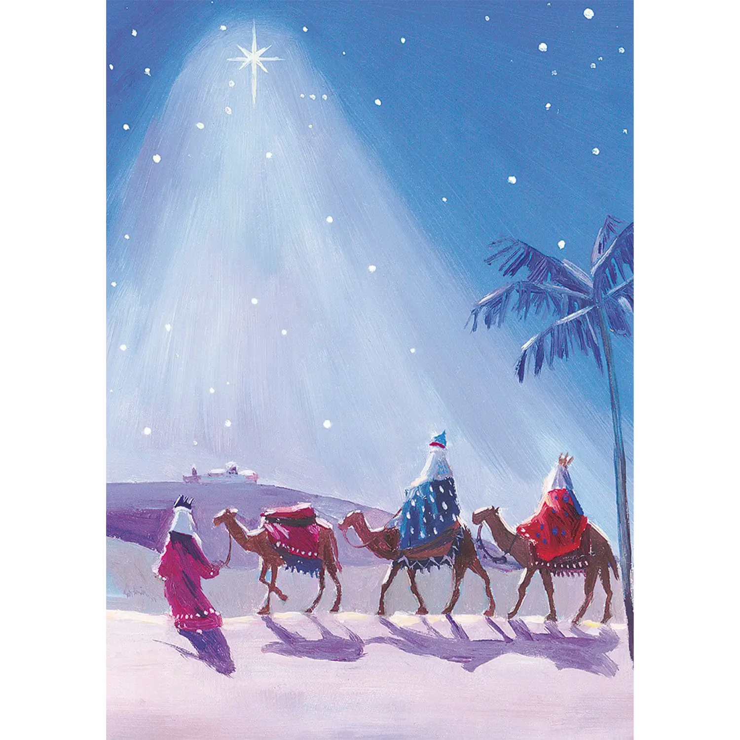 CC Christmas Cards Kings and Camels transparent